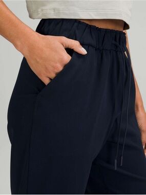 Navy Lululemon joggers